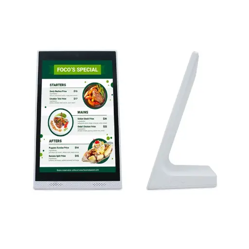 Pantalla Táctil de 10.1" para Restaurante/Cafeteria/Punto de Venta para Pedidos de Clientes/Comentarios, Google Play
